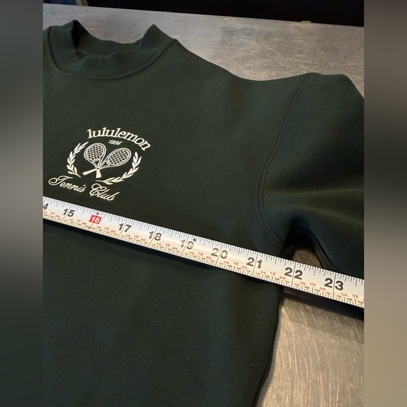 Lululemon Tennis Club crewneck- Forest green - Picture 5 of 8